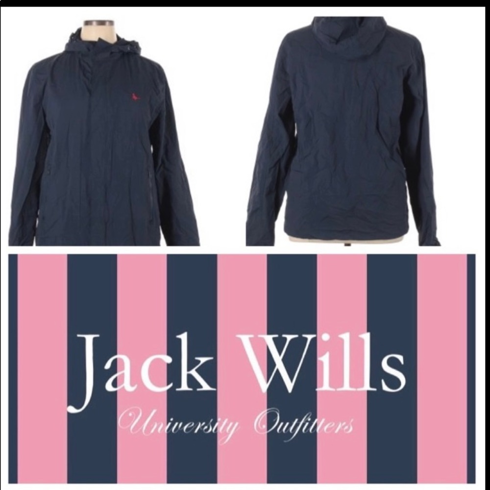 NEW Jack Wills blue windbreaker jacket /unisex/ from UK